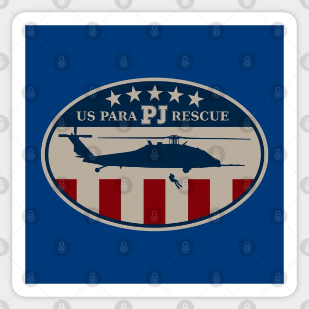 PJ Pararescue - HH-60 Pave Hawk Sticker by TCP